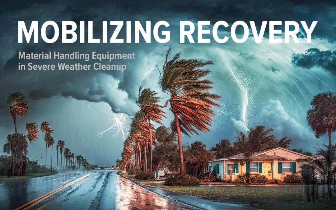 Mobilizing Recovery: Material Handling Equipment in Severe Weather Cleanup